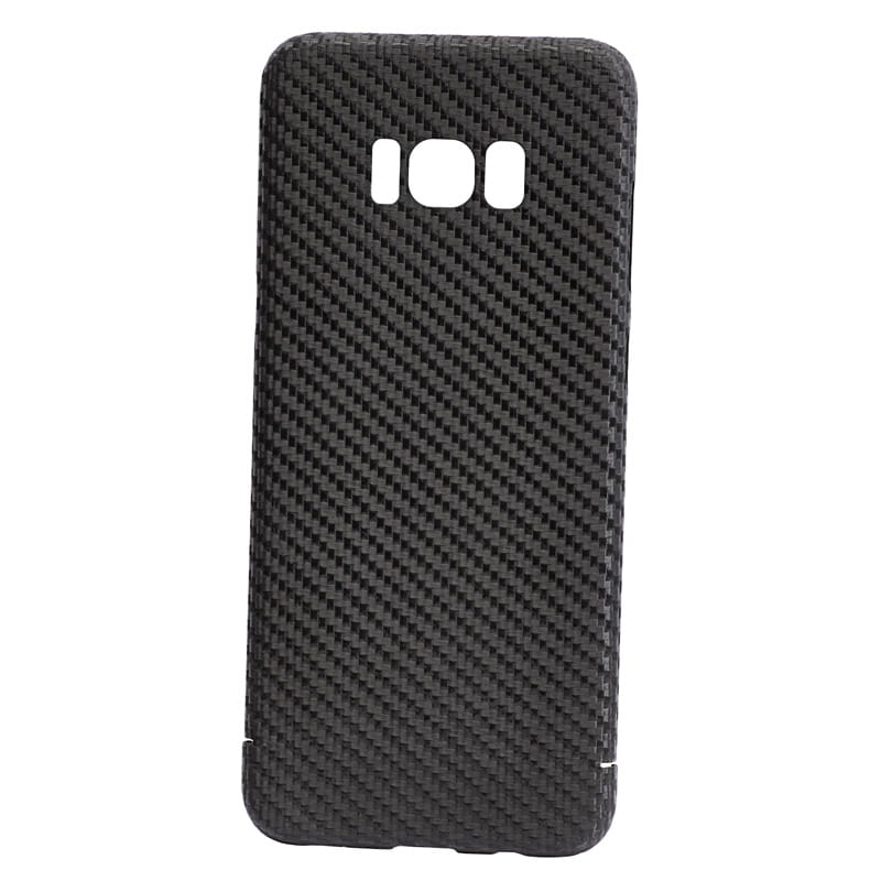Carcasa telefon, Real Carbon, Nevox, pentru Galaxy S8 Plus, Negru