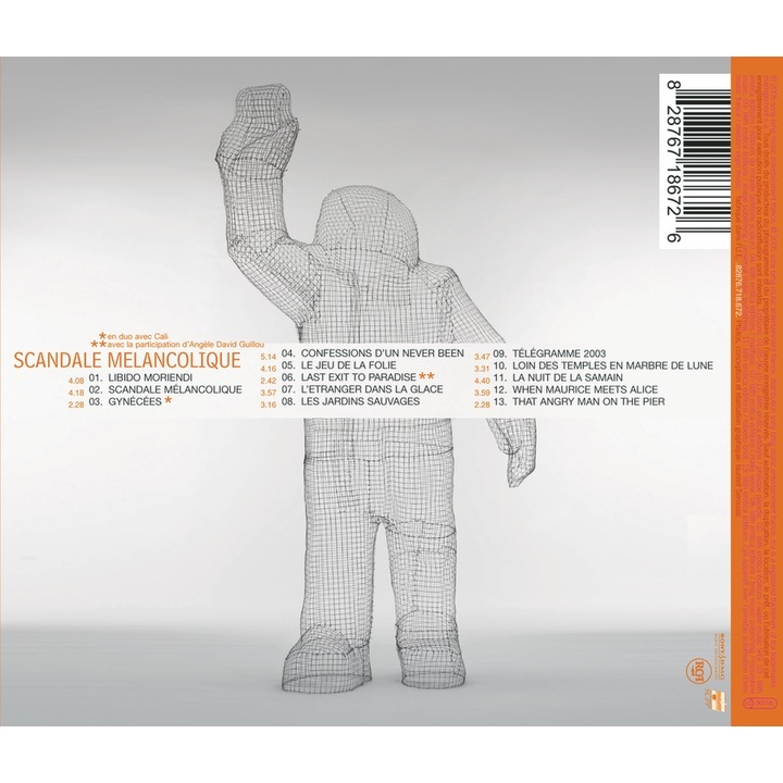 Hubert-Felix Thiefaine-Scandale Melancolique-CD