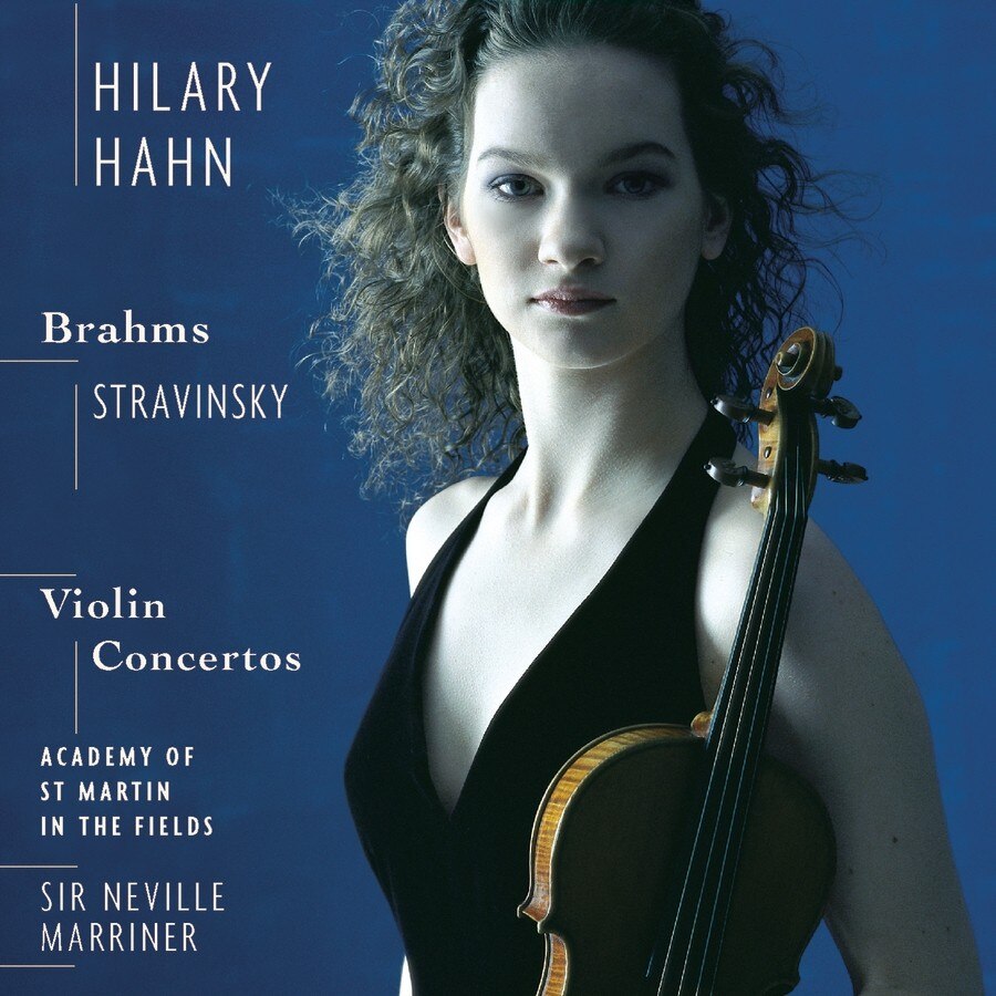 Hilary Hahn-Violin Concertos-Johannes Brahms, Igor Stravinsky-CD