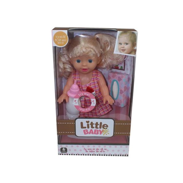 Magic Toys 5837802 Copfos baba kiegészítőkkel és hanggal