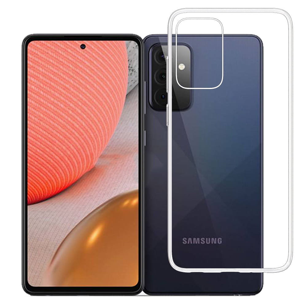 Husa protectie 3MK pentru Samsung Galaxy A72 5G, 1.2 mm, TPU, Transparent