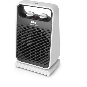 Aeroterma Fakir Warmy Twist, 2000 W, 2 trepte de putere, Termostat, Oscilare la 75°, Protectie la supraincalzire, Alb/Negru Aeroterma Fakir Warmy Twist, 2000 W, 2 trepte de putere, Termostat, Oscilare la 75°, Protectie la supraincalzire, Alb/Negru