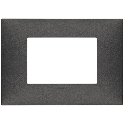 Ornament 3 module NEGRU carbon mat Vimar NEVE UP 09673.14