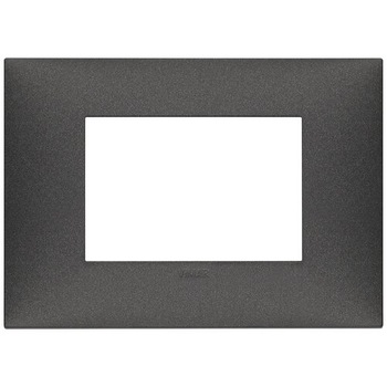 Ornament 3 module NEGRU carbon mat Vimar NEVE UP 09673.14 Ornament 3 module NEGRU carbon mat Vimar NEVE UP 09673.14