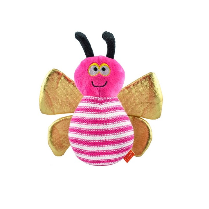jucarie pentru caini pet nova plus forma albina sunete multicolor imagen 3_0_
6