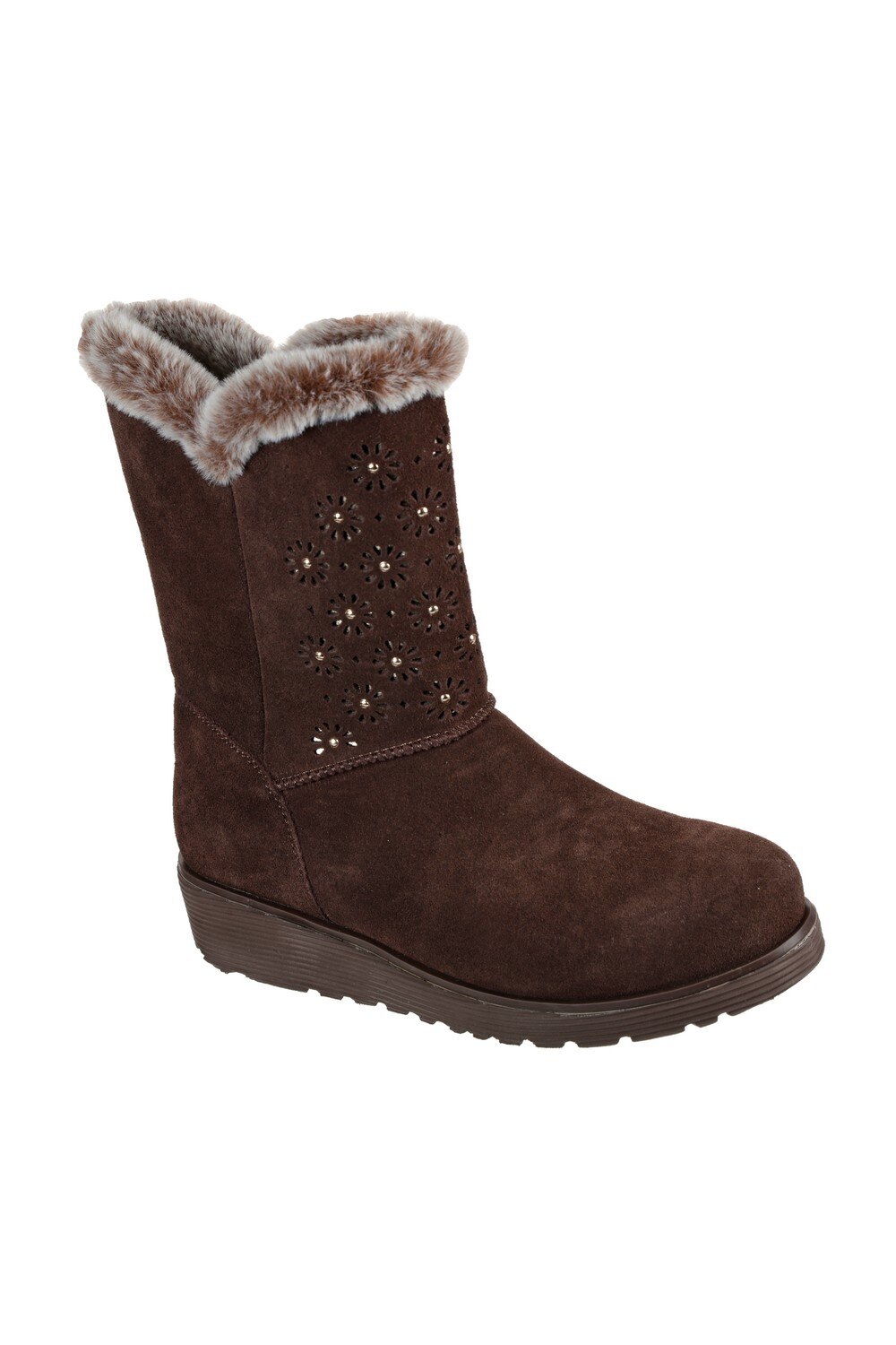 Cizme Keepsakes Wedge Lovely Stud Skechers, Maro