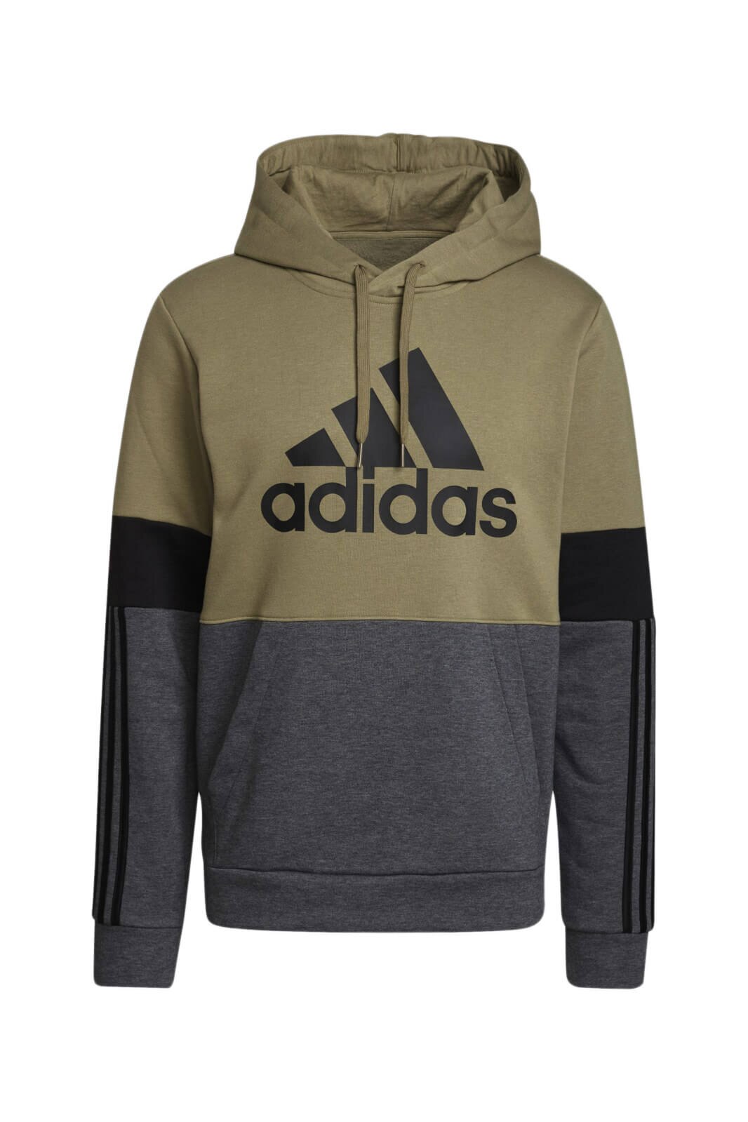 Hanorac Adidas Fleece Colorblock - GV5241 7805, Kaki, L