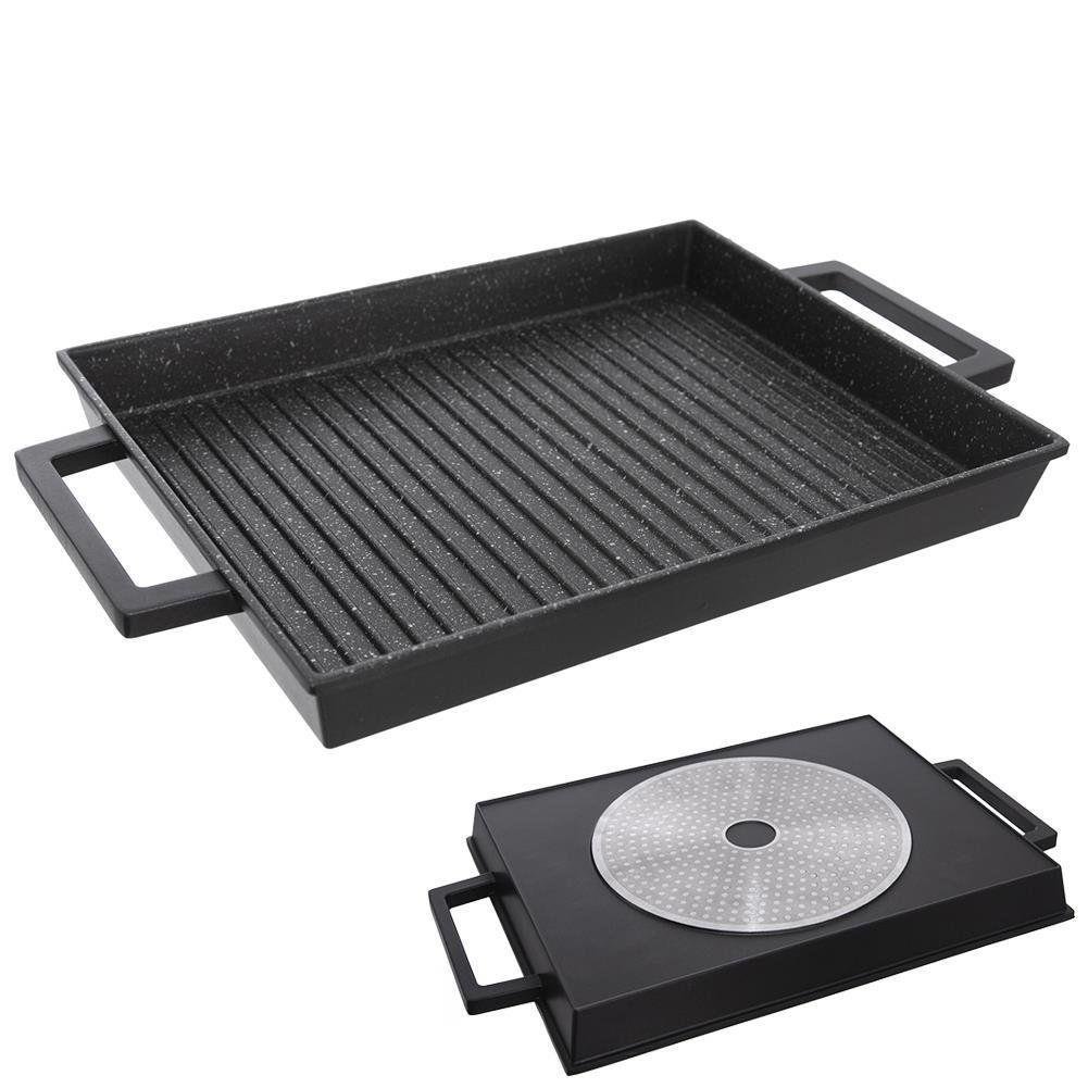 Tigaie Orion Grande, Aluminiu, 43x27 cm, Negru