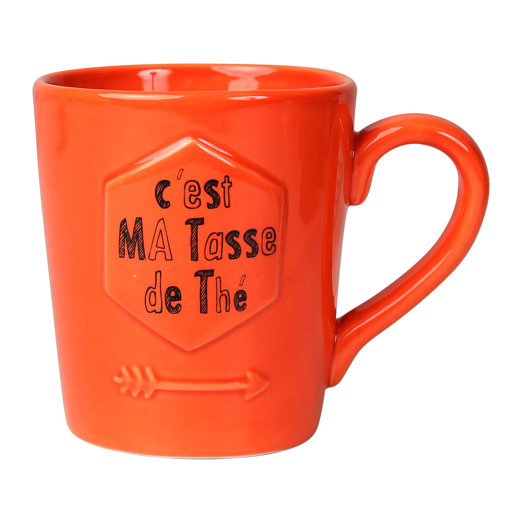 Cana pentru ceai - C'est ma tasse de the, Ceramica, 350 ml