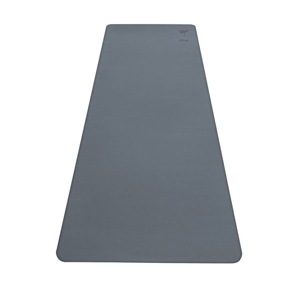 Saltea Fitness,Yoga,Pilates,Exercitii Profesionala, DIYogi Basic, Gri Deschis,183 x 61 cm