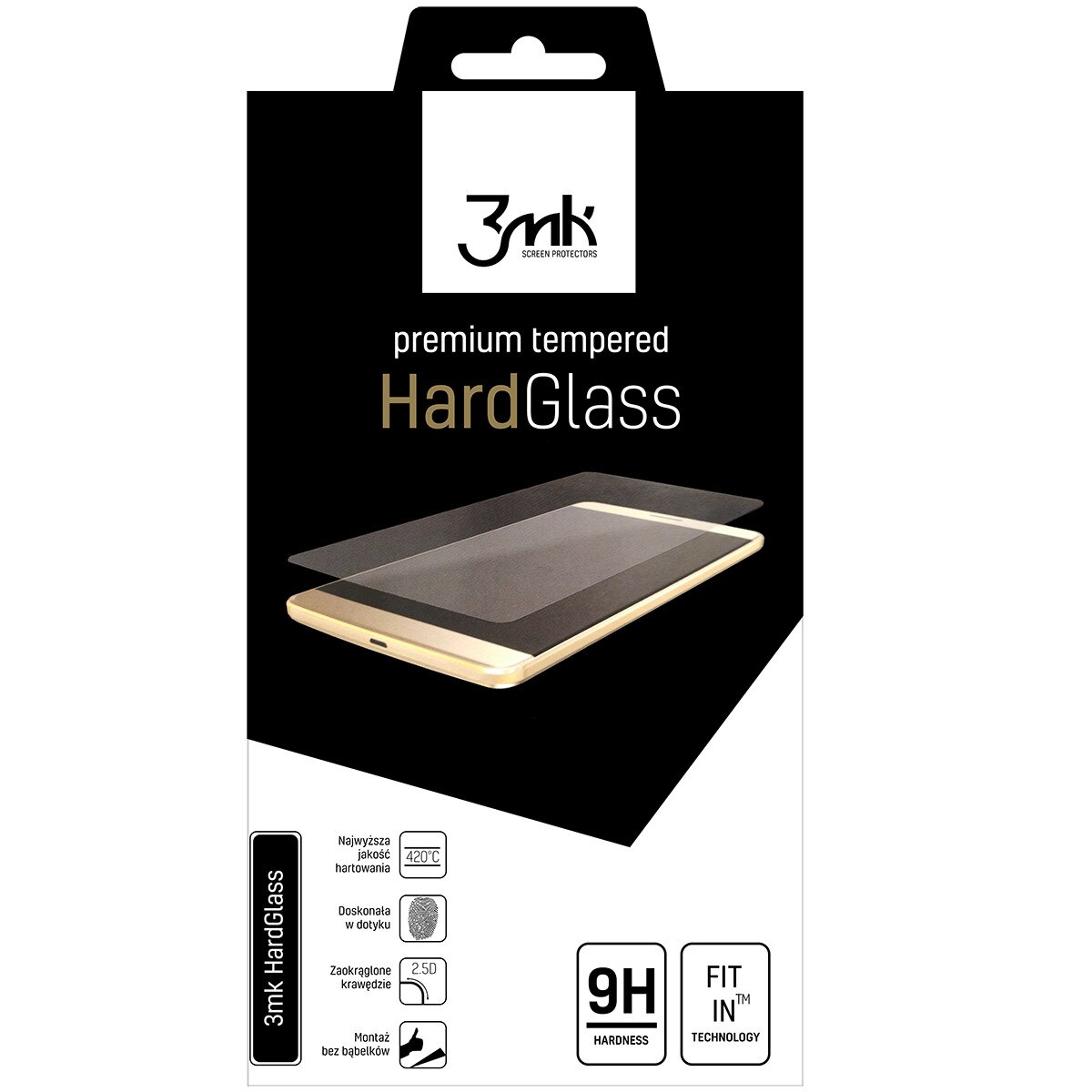 Folie de sticla 3MK Hardglass, pentru Apple iPhone XR, Transparent