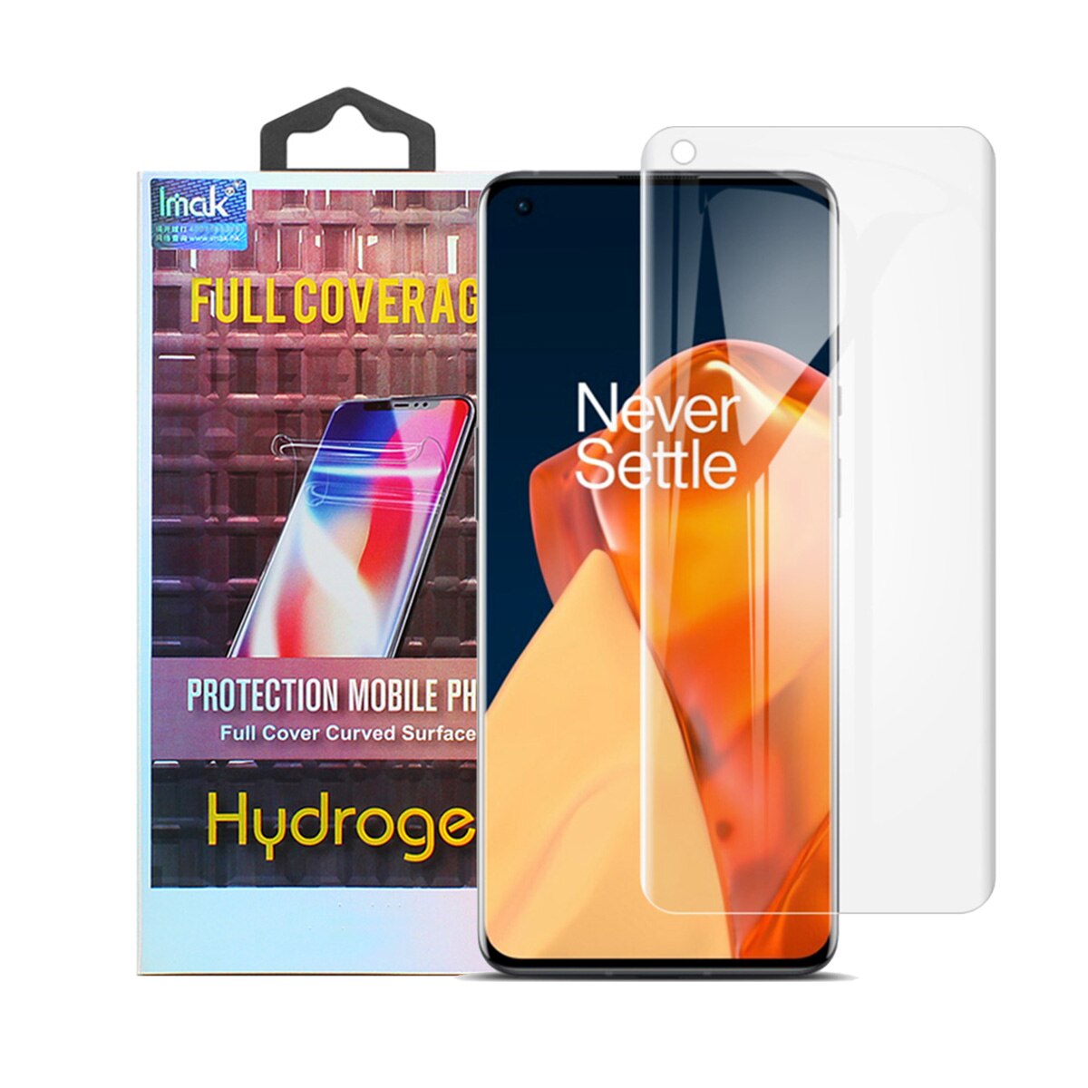 Folie Protectie pentru Oneplus 9 Pro, Imak Hydrogel, Transparent