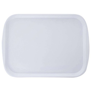 Tava servire Orion, Dreptunghi, Plastic, 35.5x27 cm, Alb Tava servire Orion, Dreptunghi, Plastic, 35.5x27 cm, Alb