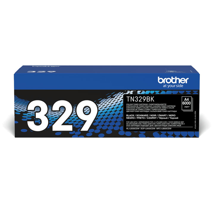 Toner, Brother, TN329BK, negru