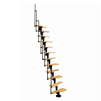 Scara economica Twister negru 294 cm Scara economica Twister negru 294 cm