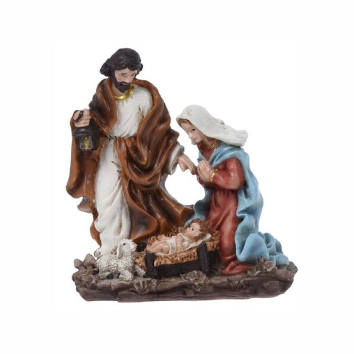 Коледна украса, Рождество Христово, пластика 19 см
