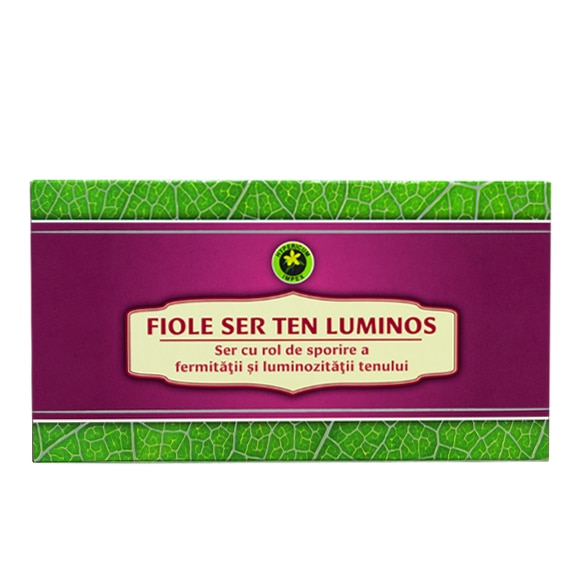 Set 6 Fiole Ser Ten Luminos cu Acid alfa-lipoic, Hypericum, 1011