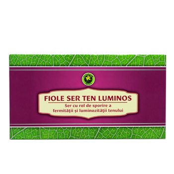 Set 6 Fiole Ser Ten Luminos cu Acid alfa-lipoic, Hypericum, 1011 Set 6 Fiole Ser Ten Luminos cu Acid alfa-lipoic, Hypericum, 1011