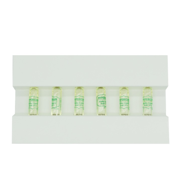 Комплект от 6 ампули Bright Skin Serum с алфа-липоева киселина, Hypericum, 1011