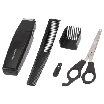 Set masina tuns barba cu accesorii Eleganza, Negru Set masina tuns barba cu accesorii Eleganza, Negru