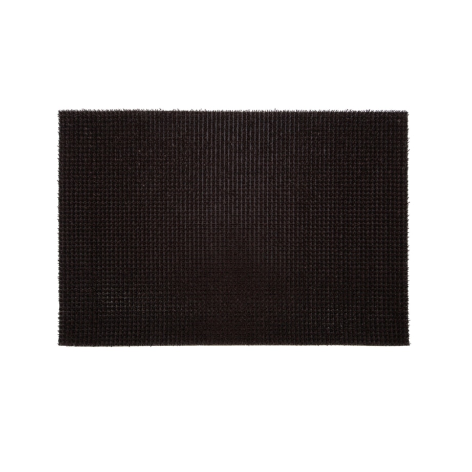 Covor intrare exterior Deco, polietilena, dreptunghiular, 60 x 45 cm, maro