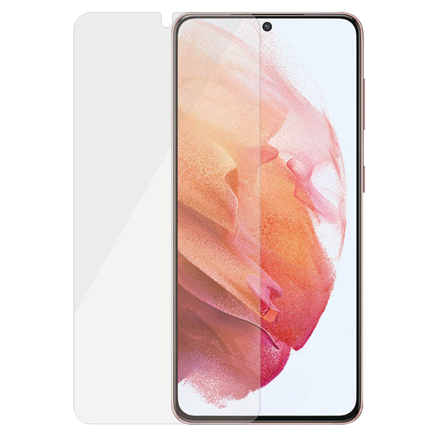 Folie protectoare de sticla antibacteriana, Panzerglass E2E MicroFracture CF FP, pentru smarphone Galaxy S21 5G