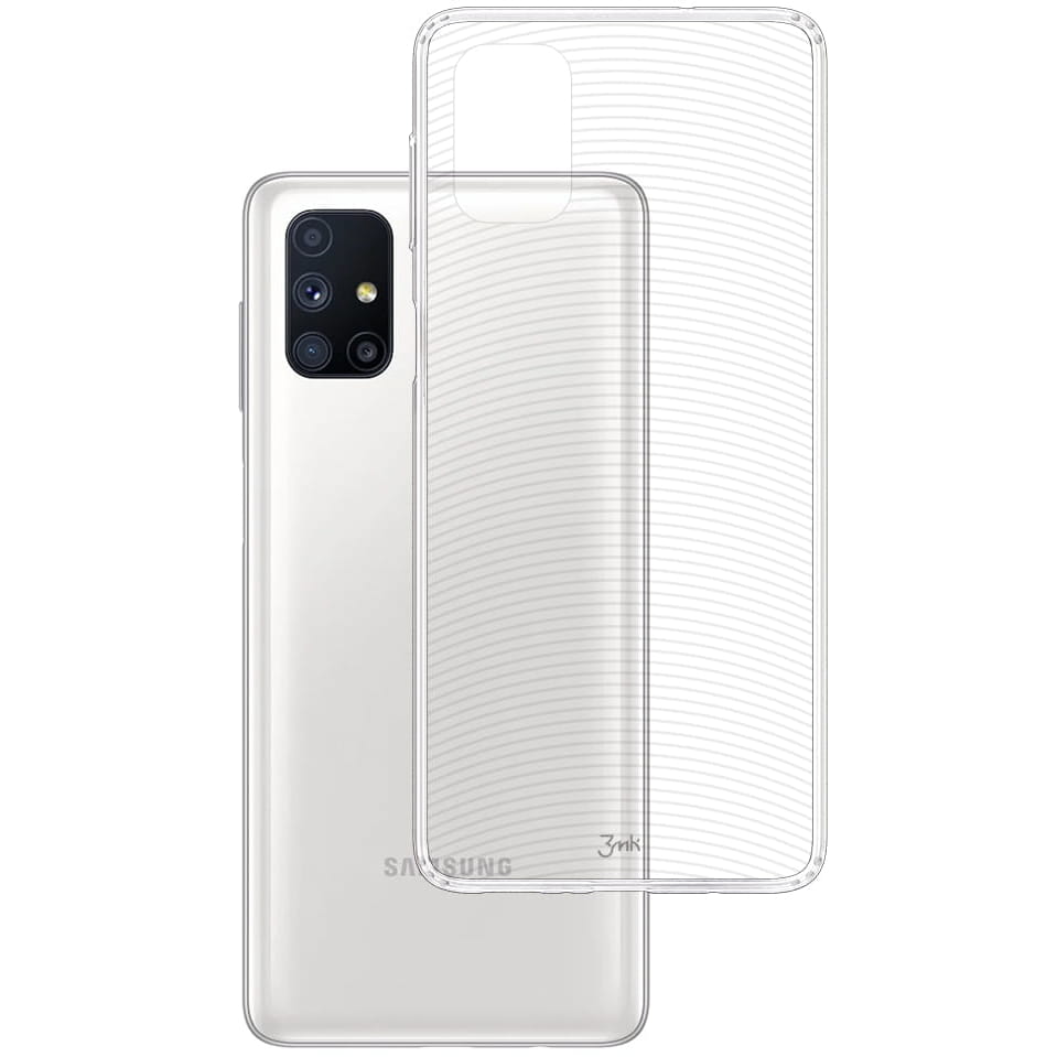 Husa 3MK Armor, Compatibil cu Samsung Galaxy M51, Transparent