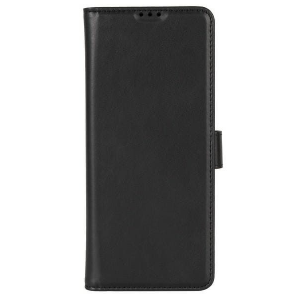 Husa Krusell, Tip portofel, Compatibil cu iPhone 12 Mini, Piele ecologica, Negru