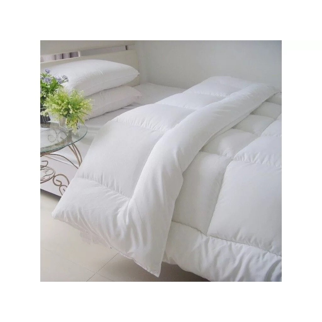 Pilota Pucioasa matlasata ranforce - iarna, Alb, 180x210 cm