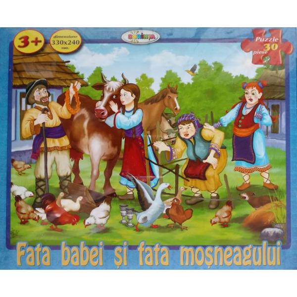 Fata babei si fata mosului