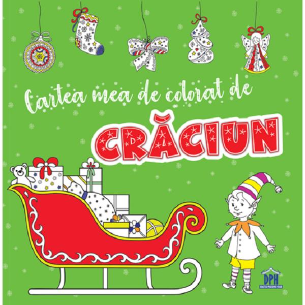 Cartea mea de colorat de Craciun