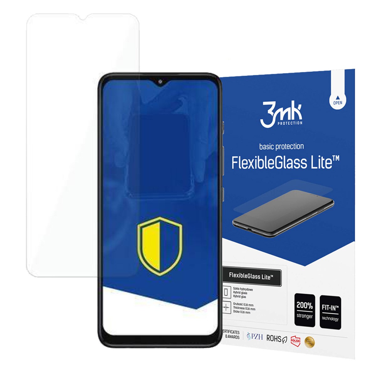 Folie Protectie pentru Motorola Moto G50, 3MK Flexible Glass Lite, Transparent