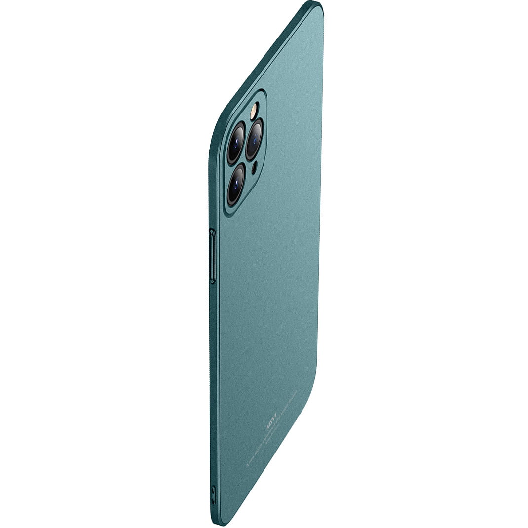 Husa MSVII Precise Hole, Compatibila cu iPhone 11 Pro, Verde mat