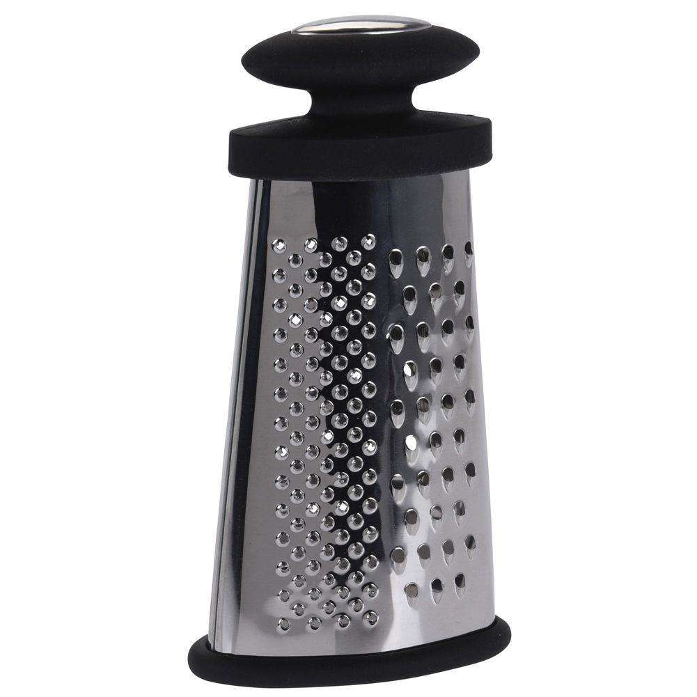 Razatoare de branza Excellent Houseware, Doua fete, Argintiu/Negru