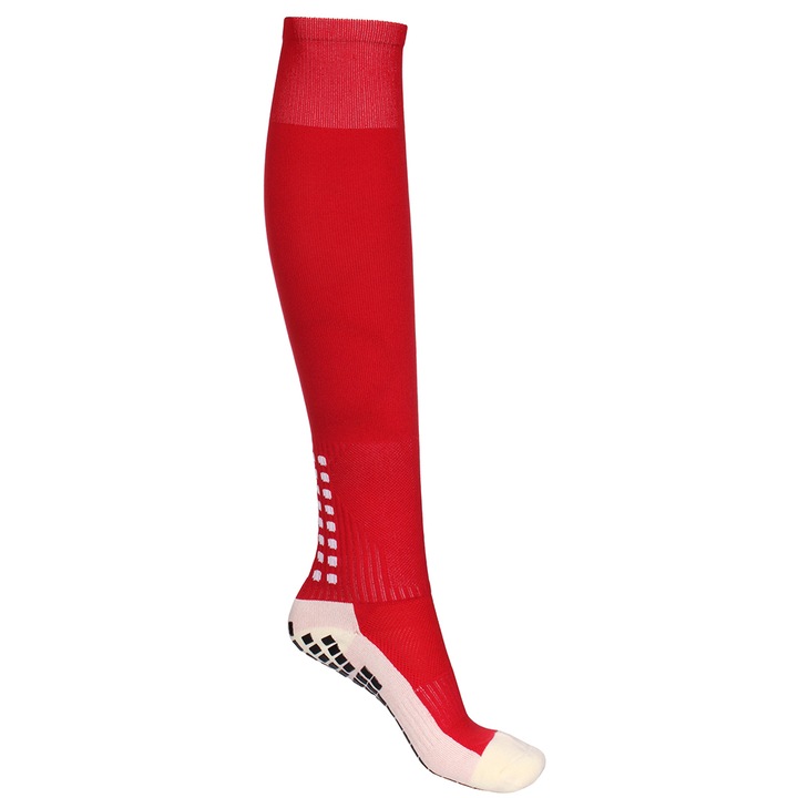 Sosete pentru fotbal Merco SoxLong, Rosu, One Size