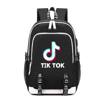 Ghiozdan rucsac Smart Tik Tok multifunctional, usb, negru OX47 Ghiozdan rucsac Smart Tik Tok multifunctional, usb, negru OX47