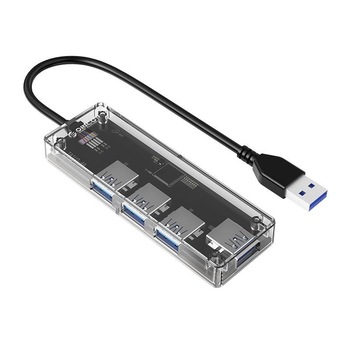 Hub USB Orico TA1U3-4A 4 port-uri USB 3.0 transparent Hub USB Orico TA1U3-4A 4 port-uri USB 3.0 transparent