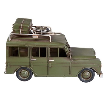 Macheta masina Retro din metal verde 25x12x14 cm Macheta masina Retro din metal verde 25x12x14 cm