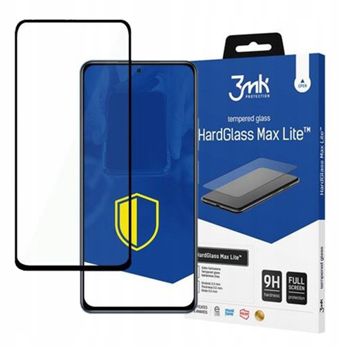 Folie Protectie pentru Xiaomi Poco F3, 3MK HardGlass, Transparent