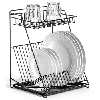 Scurgator vase, 30 x 26 x 39 cm, Negru Scurgator vase, 30 x 26 x 39 cm, Negru