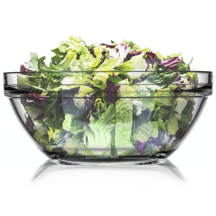 Miska Boluri Salata Transparenta 3,6L 26x11cm
