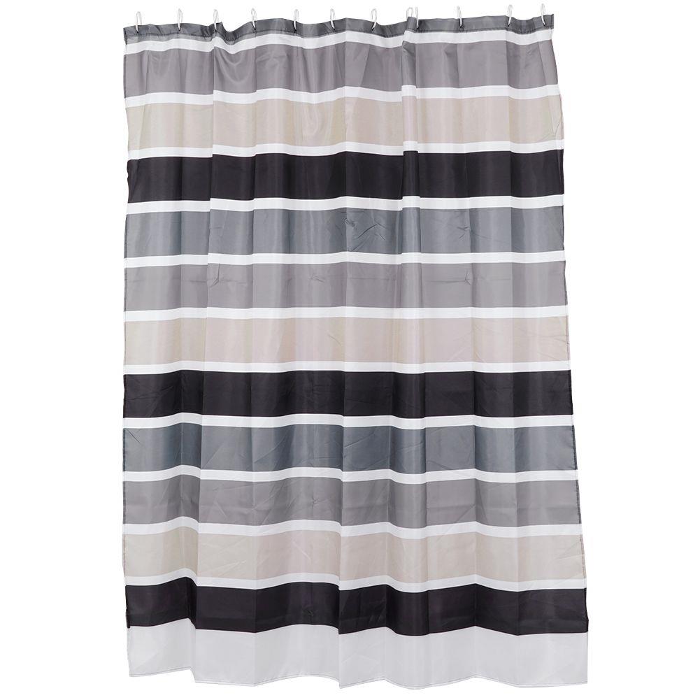 Perdea de dus cu carlige Bathroom Solutions, 180x180 cm