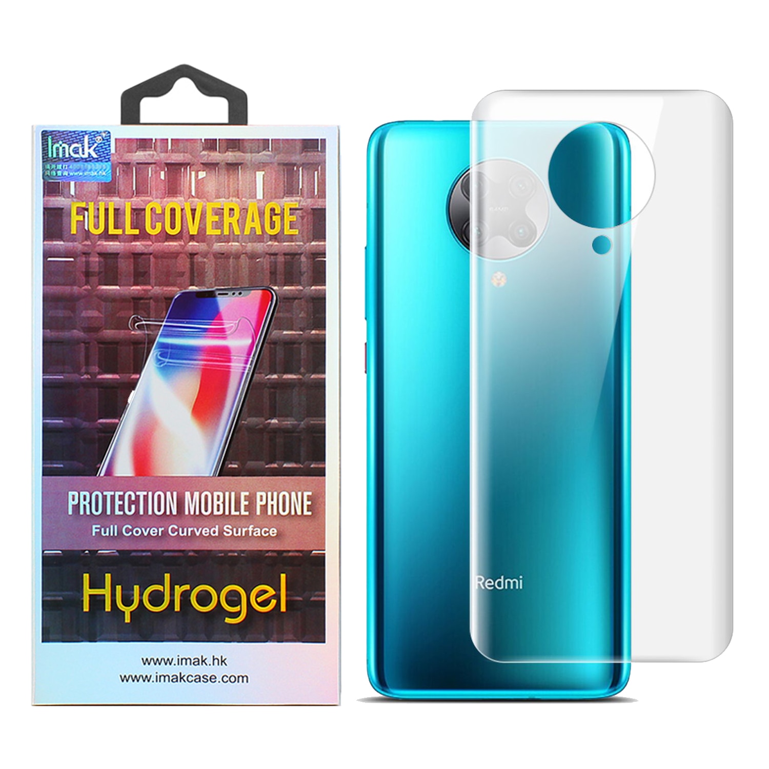 Folie spate din hydrogel IMAK III, Xiami Redmi K30 Pro, 0.15 mm, Transparent