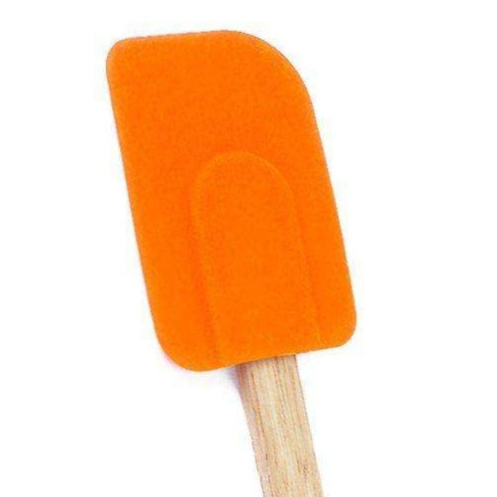 Spatula De Bucatarie, Orion, Rezistent La Temperaturi De La -40°C La 230°C, Usor De Curatat, Ideal Pentru Gatit Si Copt, Silicon, 26,5 Cm, Portocaliu