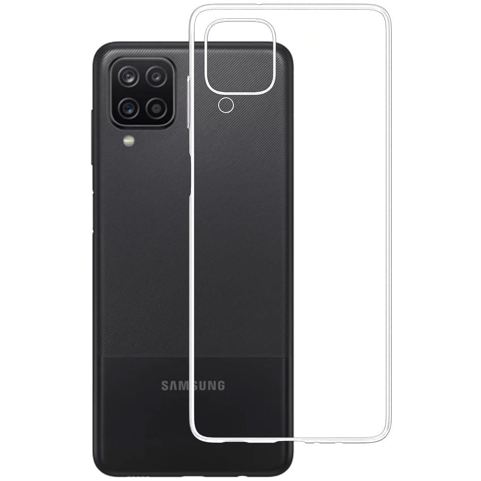 Husa 3mk, Compatibila cu Samsung Galaxy A12, Transparenta