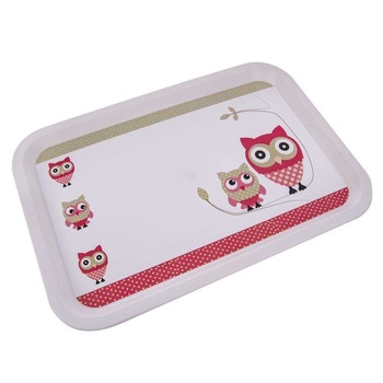 Tava servire, Orion, Plastic, Dreptunghi, 30.5x21 cm, Multicolor Tava servire, Orion, Plastic, Dreptunghi, 30.5x21 cm, Multicolor