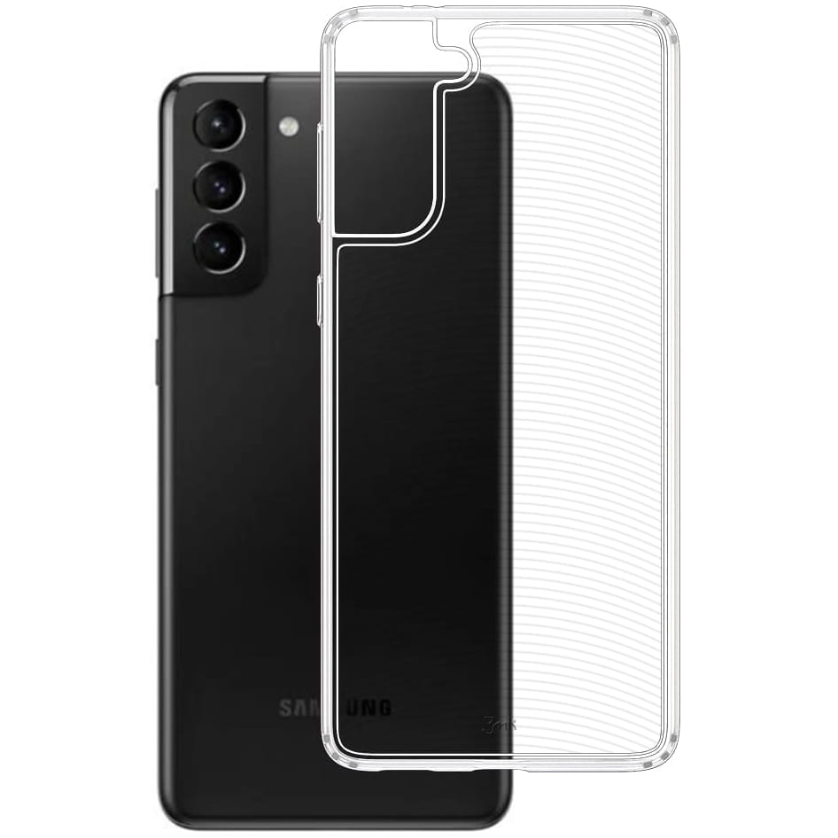 Husa 3mk, Compatibila cu Samsung Galaxy S21 Plus 5G, Transparenta