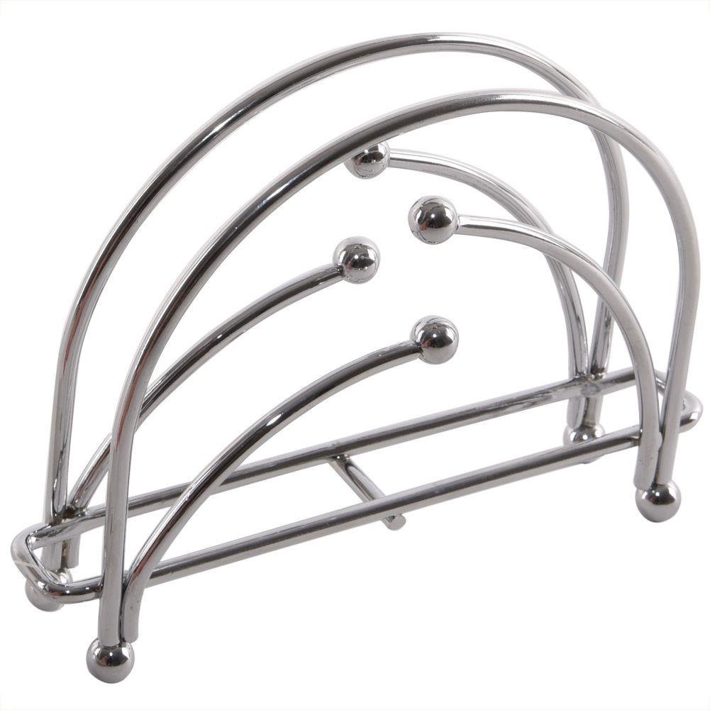 Suport servetele, Orion, Metal, Argintiu