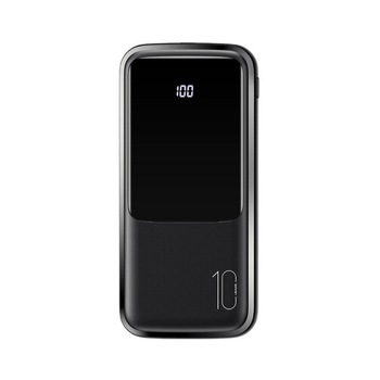 Baterie Externa Powerbank USAMS (US-CD163), 10,000 mAh, 2 Porturi USB si Micro USB / Type C, Negru Baterie Externa Powerbank USAMS (US-CD163), 10,000 mAh, 2 Porturi USB si Micro USB / Type C, Negru