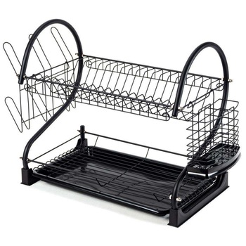 Scurgator de vase, 56 x 25x 39 cm, Negru Scurgator de vase, 56 x 25x 39 cm, Negru